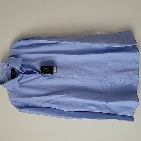 Klauss Boehler Other - Klauss Boehler Slim Fit Blue Dress Shirt- Size 16.5